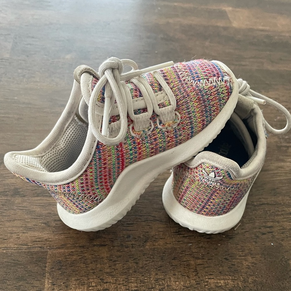 Baby Adidas tennis shoes- multi colored